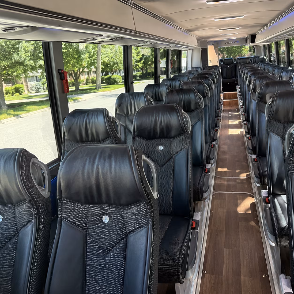 lauderhill charter bus interior
