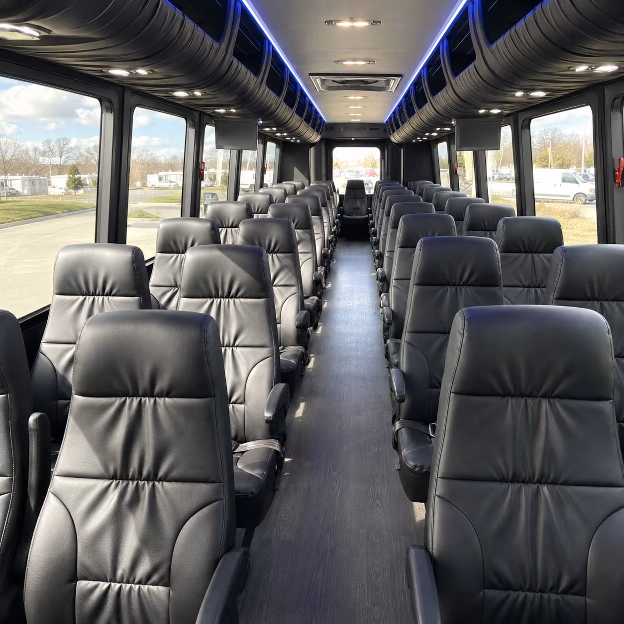 lauderhill sporting event transportation onboard seating