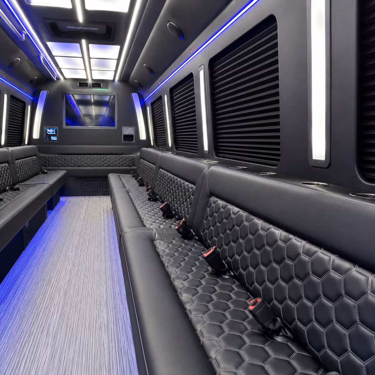 party buses that match the energy of prom night