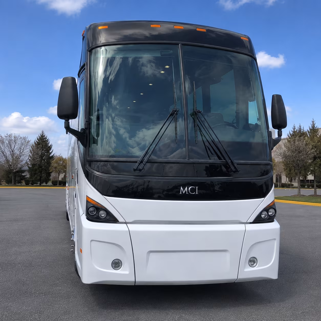 sunrise charter bus interior