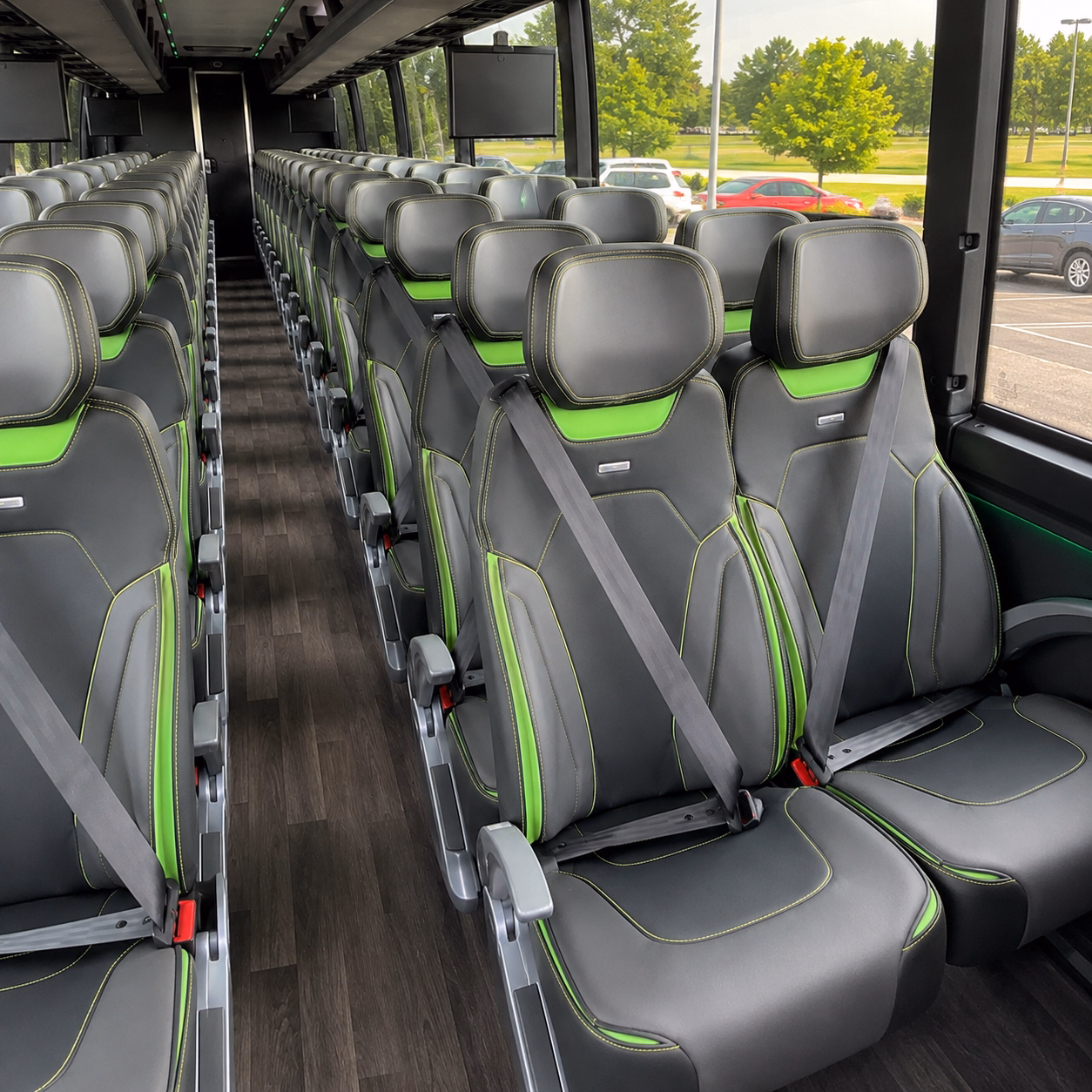 tamarac charter bus interior gallery