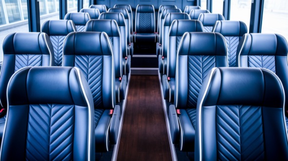 18 passenger minibus inside fort lauderdale