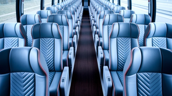 55 passenger charter bus interior plantation