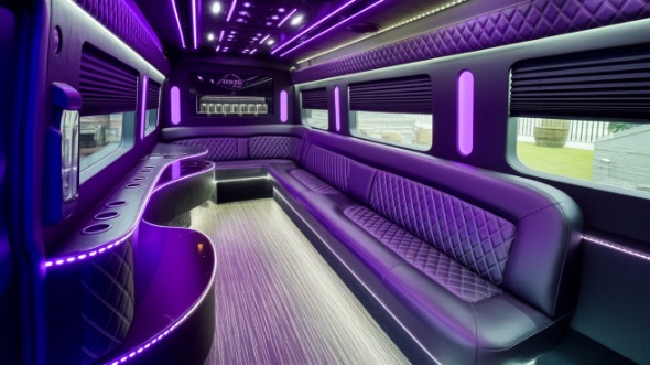 party bus rental interior fort lauderdale